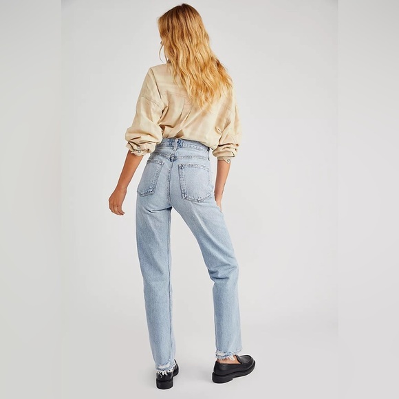 NWT AGolde 90’s Pinch High Rise Straight Size 30 - Picture 3 of 17